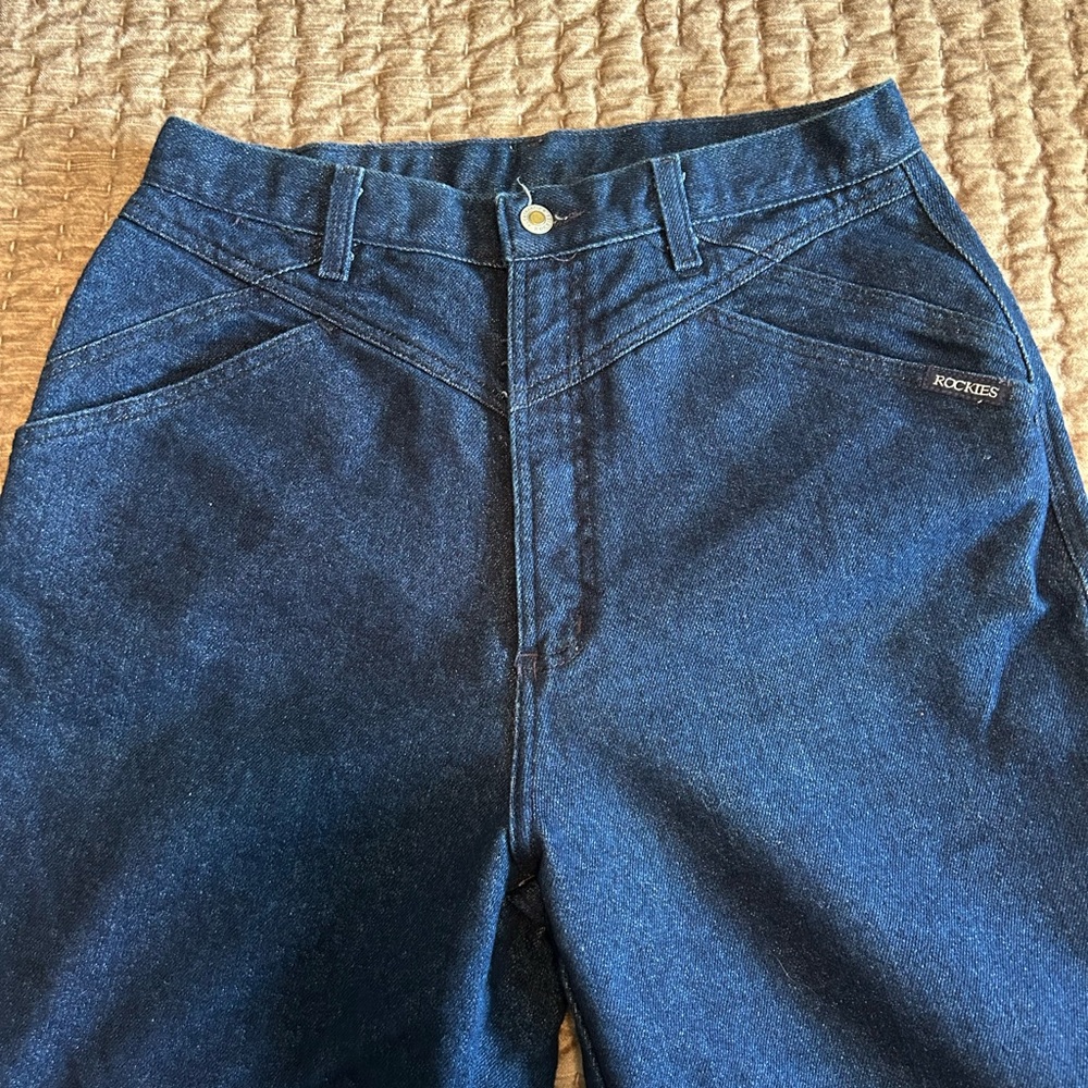 Rockies Authentic Dark Blue Jeans